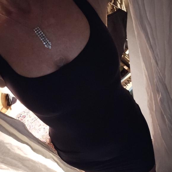 SKIMS Tank Scoop Neck Slip Dress - Picture 7 of 8